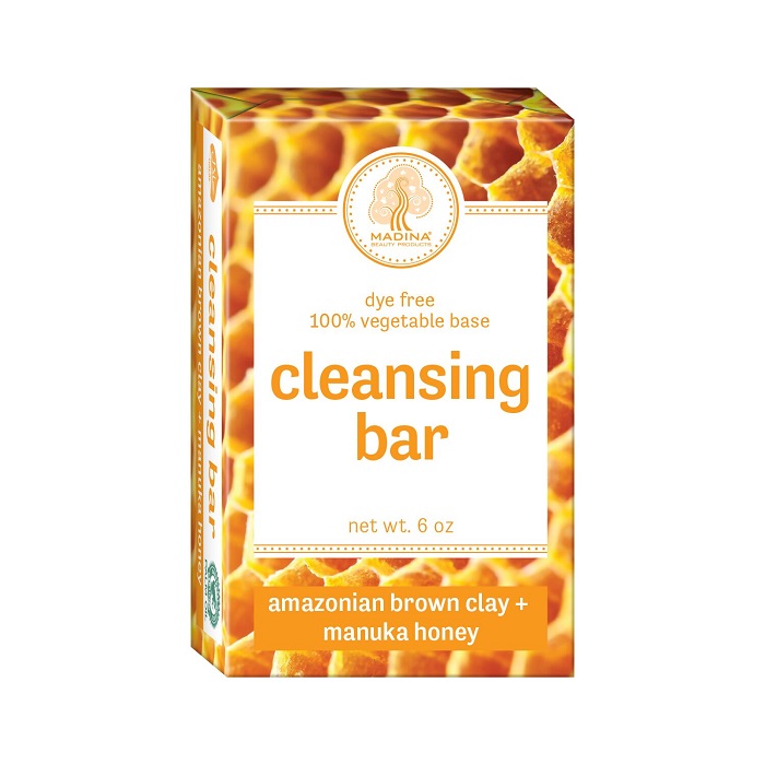 Cleansing Bar Soap - Amazonian Brown Clay & Manuka Honey 6oz